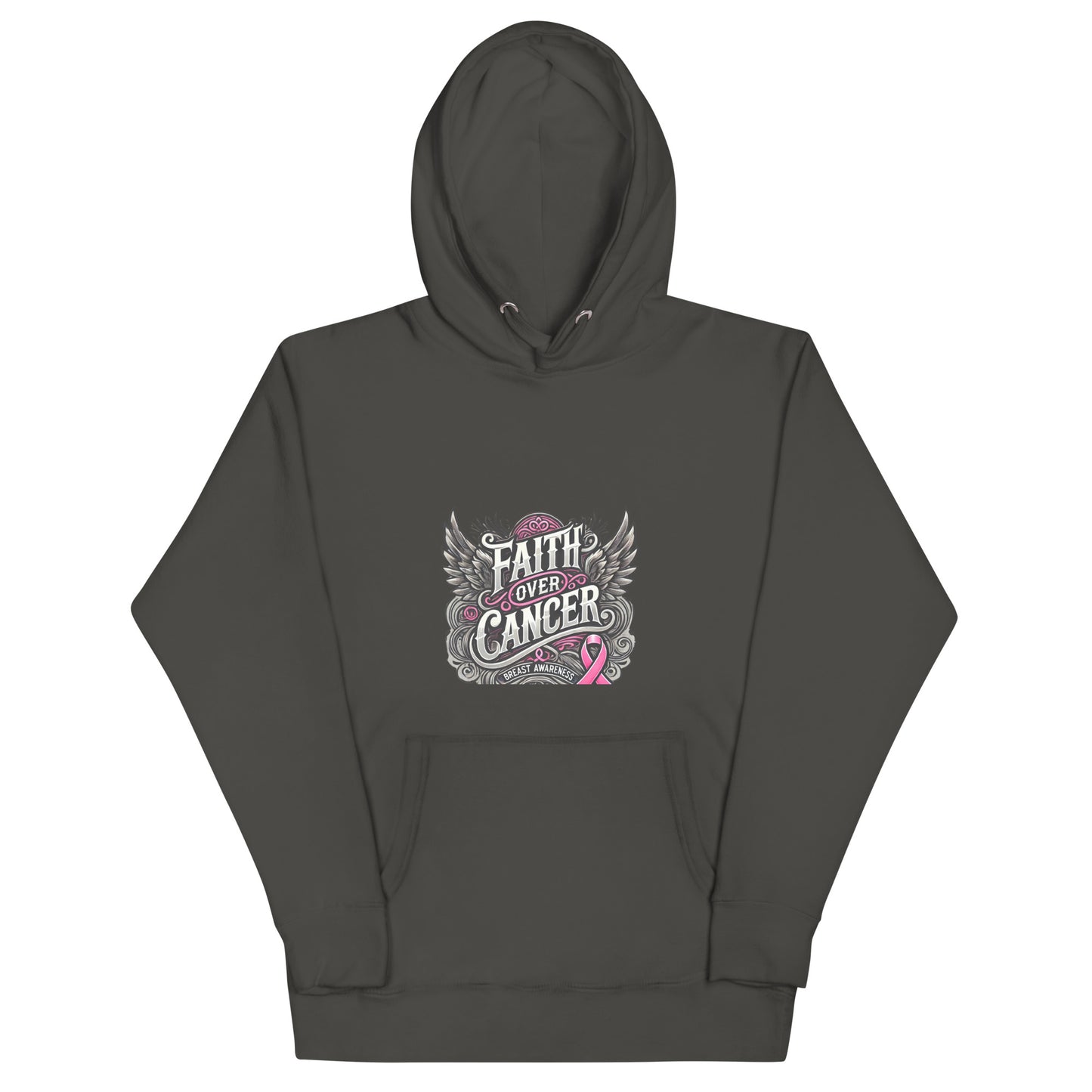 Faith Over Cancer Gray