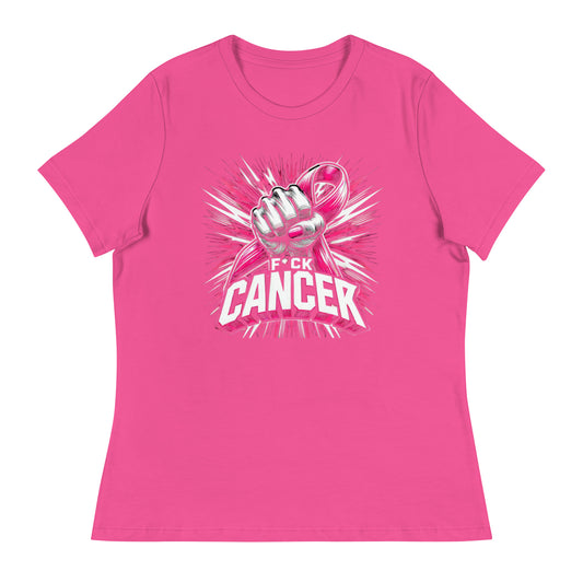 F Cancer Women's Fist