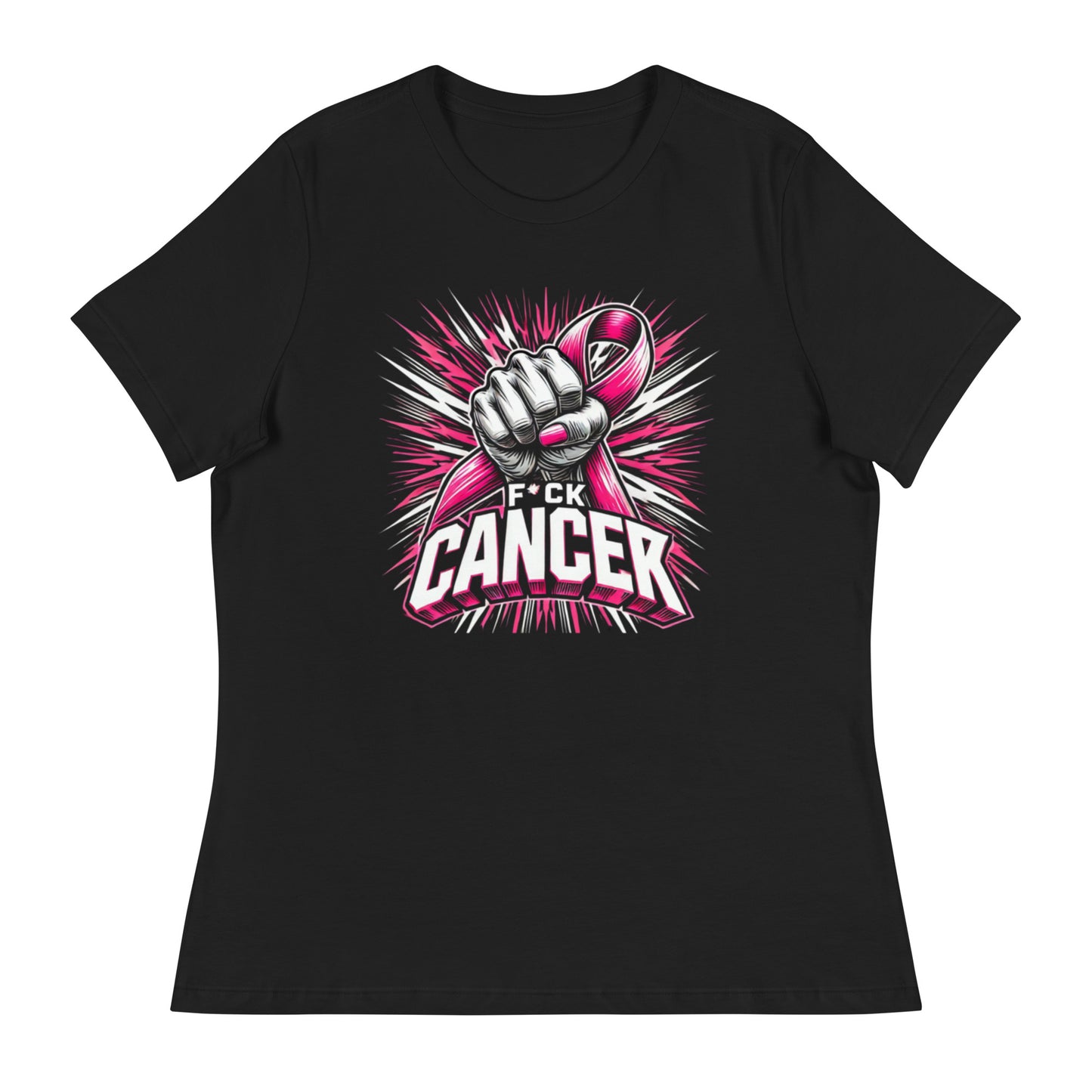 F Cancer Women's Fist